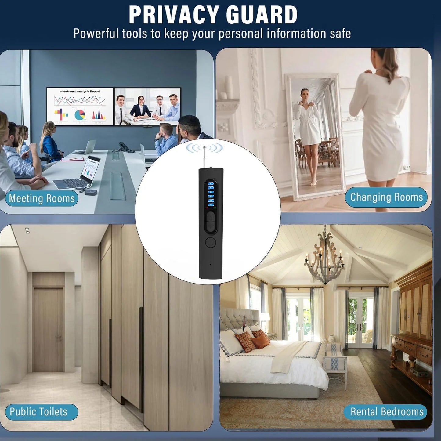 SpySafe™ Hidden Camera Detector Pro