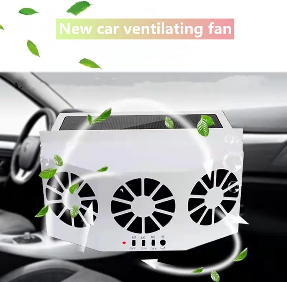 Car Solar Power Ventilation Fan