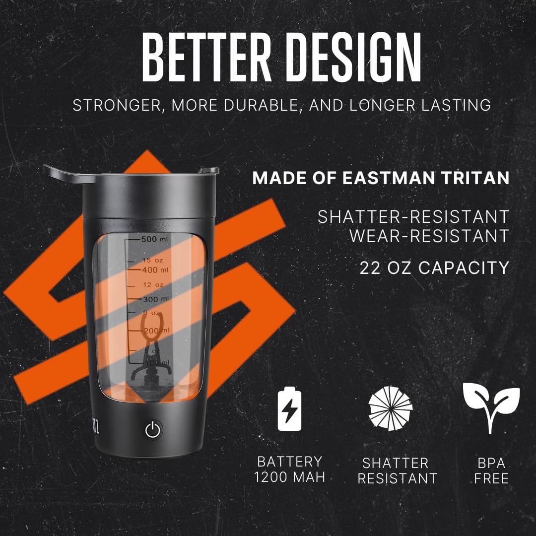 Electric Protein Shaker Bottle