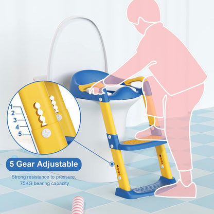 Potty Training Seat with Step Stool Ladder