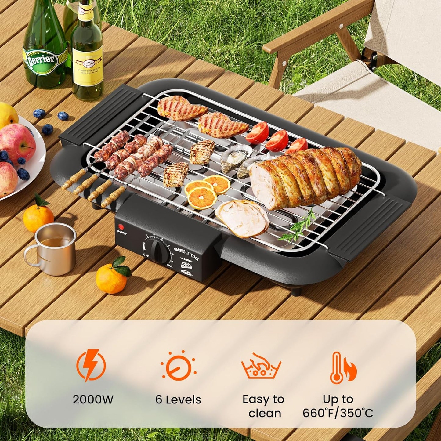 Electric BBQ Grill