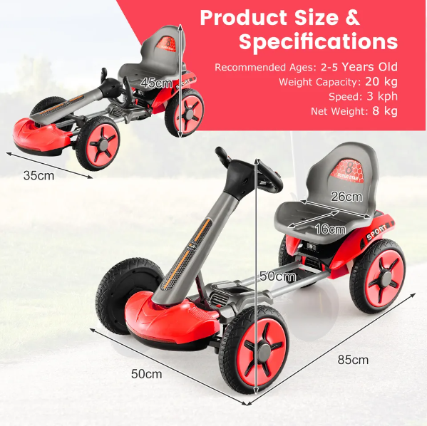 2024 New 4 wheel off road children's go-kart