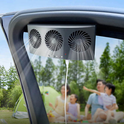 Car Solar Power Ventilation Fan