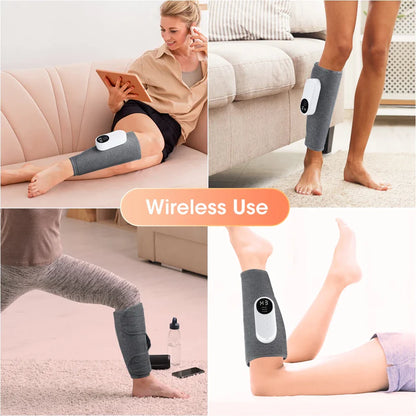 Wireless Smart Electric Leg Massager with 3 Modes