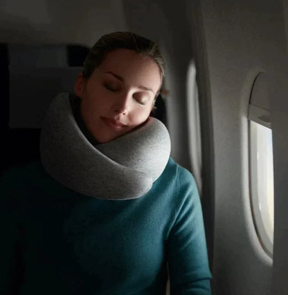 3-in-1™ Travel Set | Ostrich pillow + eye mask for sleeping + earplugs