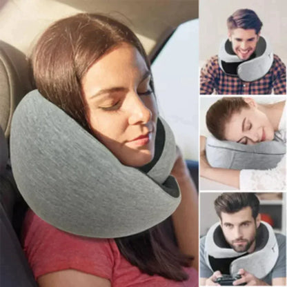 3-in-1™ Travel Set | Ostrich pillow + eye mask for sleeping + earplugs