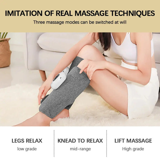 Wireless Smart Electric Leg Massager with 3 Modes