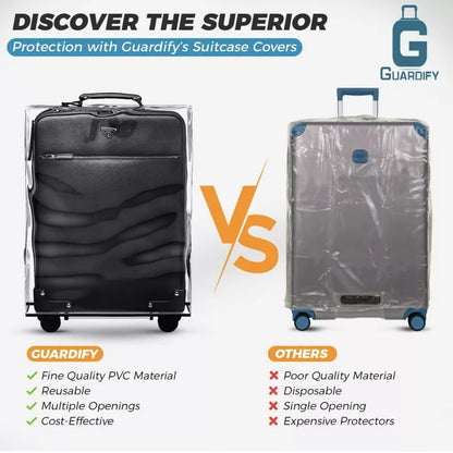 Transparent PVC Luggage Cover